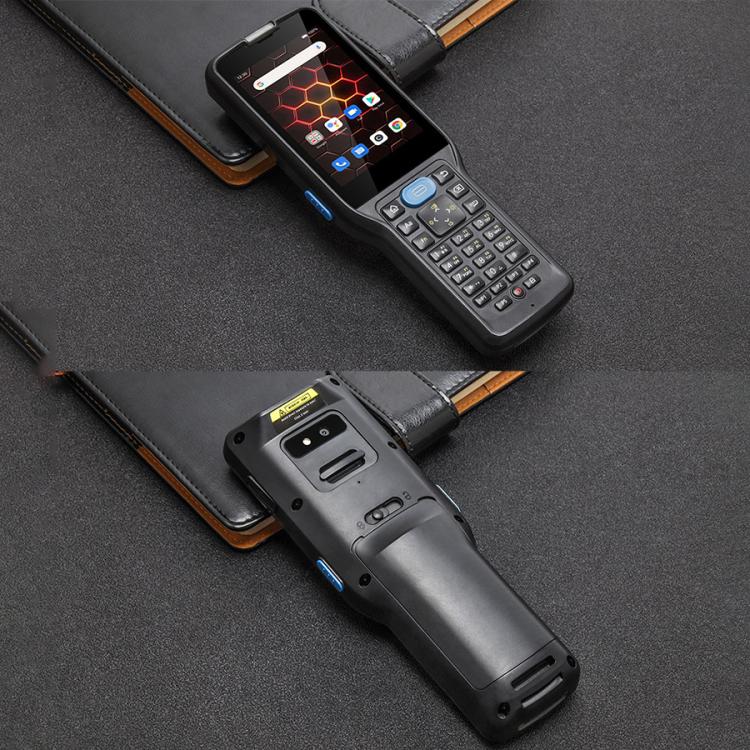 UNIWA V350 Handheld Rugged 2D Barcode Scanner, 4GB+64GB, 3.5 inch Android 12 Mediatek MT6761 Quad Core, T9 Keyboard, NFC, Network: 4G, Plug:UK Plug(Black) - British D'sire