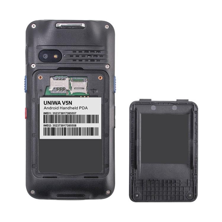 UNIWA V5N Barcode PDA Rugged Phone, 4GB+64GB, 5.5 inch Android 12 MediaTek MT6765 Helio P35 Octa Core, NFC, Network: 4G (EU Plug) - British D'sire