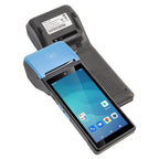 UNIWA V6P Thermal Label Printer Handheld PDA, 2GB+16GB, 5.45 inch Android 12 Mediatek MT6761 Quad Core, NFC, Network: 4G, Plug:AU Plug(Black Blue) - British D'sire