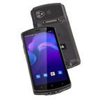 UNIWA V7S PDA Barcode Scanner Rugged Phone, 4GB+64GB, 5.7 inch Android 12 Mediatek MT6762 Octa Core, NFC, Network: 4G, Plug:EU Plug(Black) - British D'sire