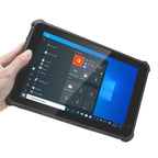 UNIWA WinPad W109 Rugged Tablet PC, 4GB+64GB, 10.1 inch Windows 10 Home Intel Cherry Trail Z8350, Network: 4G, AU Plug - British D'sire