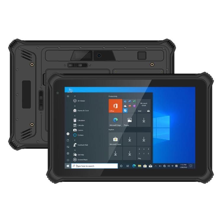 UNIWA WinPad W109 Rugged Tablet PC, 4GB+64GB, 10.1 inch Windows 10 Home Intel Cherry Trail Z8350, Network: 4G, AU Plug - British D'sire Main image