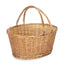 Unlined Double Steamed Wicker Shopping Basket With Swing Handles - Shopping Baskets - British D'sire