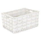 Unlined White Scandi Storage Basket - Storage Baskets - British D'sire