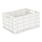 Unlined White Scandi Storage Basket - Storage Baskets - British D'sire