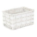 Unlined White Scandi Storage Basket - Storage Baskets - British D'sire