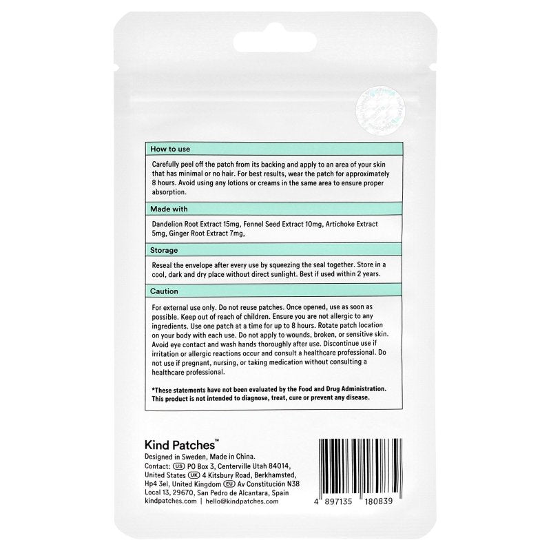 Unpuff Patches by Kind Patches for Unisex - 30 Count Patches - Patches - British D'sire