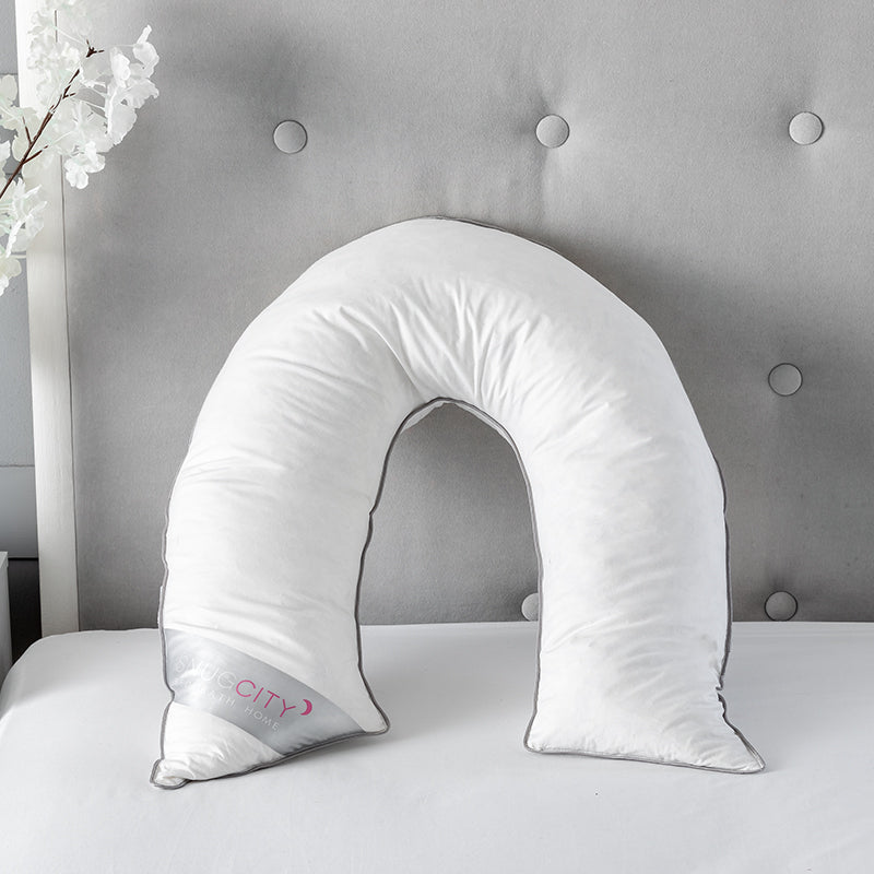 V Shape Duck Feather - Pregnancy Pillow Secondary image