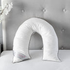 V Shape Duck Feather - Pregnancy Pillow - British D'sire