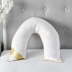 V Shape Goose Feather – Pregnancy Pillow - British D'sire