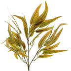 Variegated Long Leaf Eucalyptus Spray Artificial Flower Stem - Artificial Plants & Trees - British D'sire