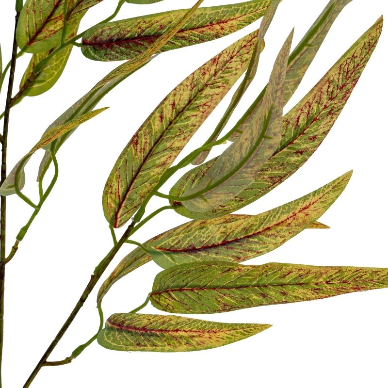 Variegated Long Leaf Eucalyptus Spray Artificial Flower Stem - Artificial Plants & Trees - British D'sire
