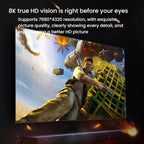 VegGieg W - H114 HDMI 2.1 HD Cable 8K 60Hz TV Set - Top Box Computer Monitor Projection Video Cable, Length: 1M - British D'sire