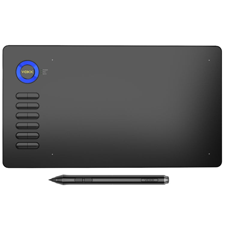 VEIKK A15 10x6 inch 5080 LPI Smart Touch Electronic Graphic Tablet, with Type - C Interface(Blue) - British D'sire Main image