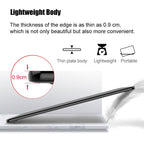 VEIKK A15 10x6 inch 5080 LPI Smart Touch Electronic Graphic Tablet, with Type - C Interface(Red) - British D'sire