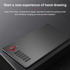 VEIKK A15PRO 10x6 inch 5080 LPI Type - C Interface Smart Touch Electronic Graphic Tablet (Grey) - British D'sire