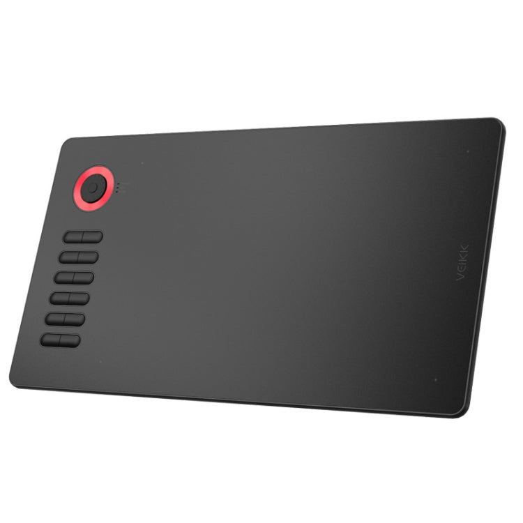 VEIKK A15PRO 10x6 inch 5080 LPI Type - C Interface Smart Touch Electronic Graphic Tablet (Red) - British D'sire