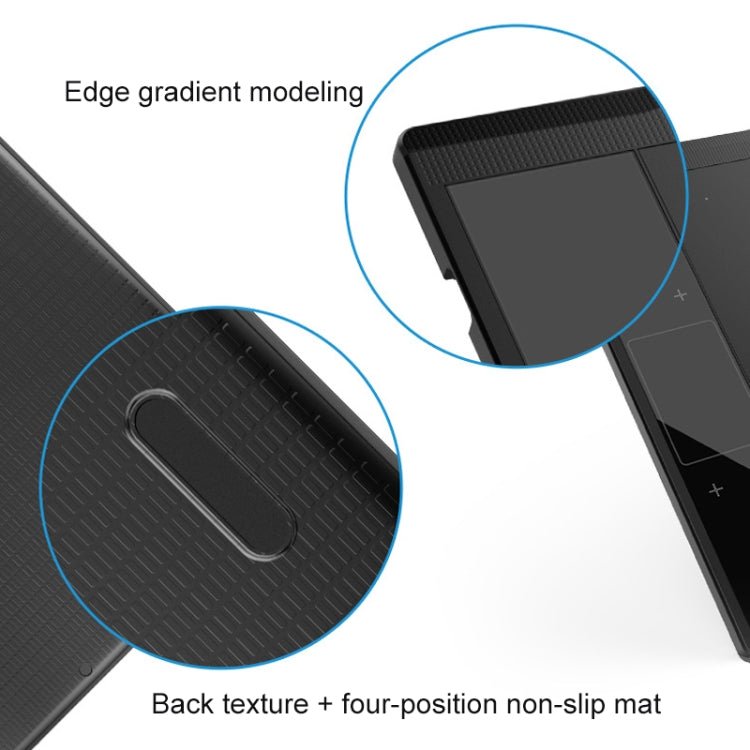 VEIKK A30 10x6 inch 5080 LPI Smart Touch Electronic Graphic Tablet, with Type - c Interface - British D'sire