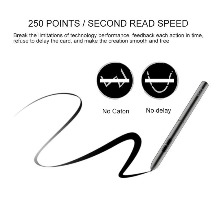 VEIKK A30 10x6 inch 5080 LPI Smart Touch Electronic Graphic Tablet, with Type - c Interface - British D'sire