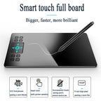 VEIKK A50 10x6 inch 5080 LPI Smart Touch Electronic Graphic Tablet, with Type - c Interface - British D'sire
