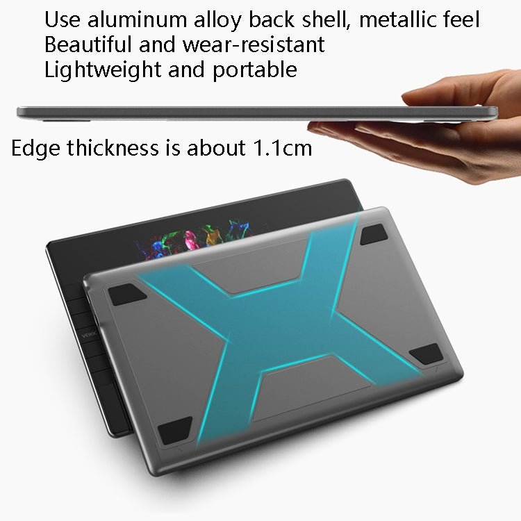 VEIKK VK1200 Digital Screen Hand Drawing Screen Electronic Painting Board - British D'sire