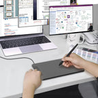 VEIKK VK640 Digital Plate Hand Painted Picture Board Electronic Painting Board - British D'sire