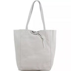 Vera Tucci Italian Leather Nappa Leather Tote Bag - British D'sire