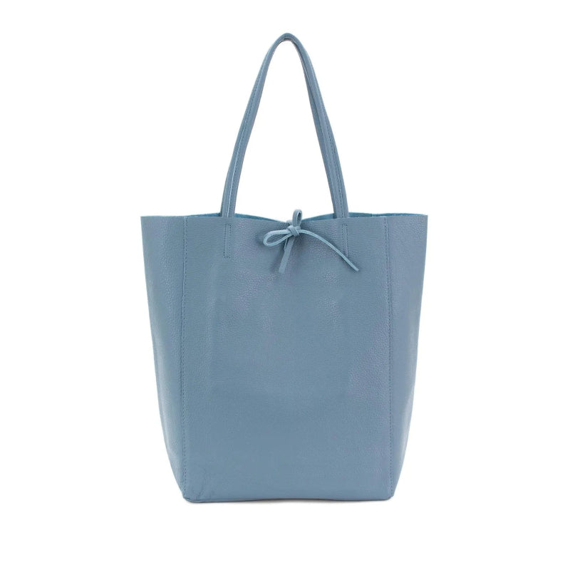 Vera Tucci Italian Leather Nappa Leather Tote Bag - British D'sire