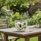 Verdal Olive Small Planter Decorative Home Accessory - Plant Pot - British D'sire