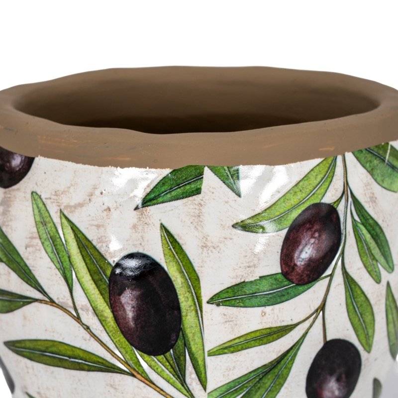 Verdal Olive Small Planter Decorative Home Accessory - Plant Pot - British D'sire