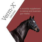 Verm - X Liquid Horse Supplement | Maintains a Healthy Gut Microbiome - Digestive Care - British D'sire