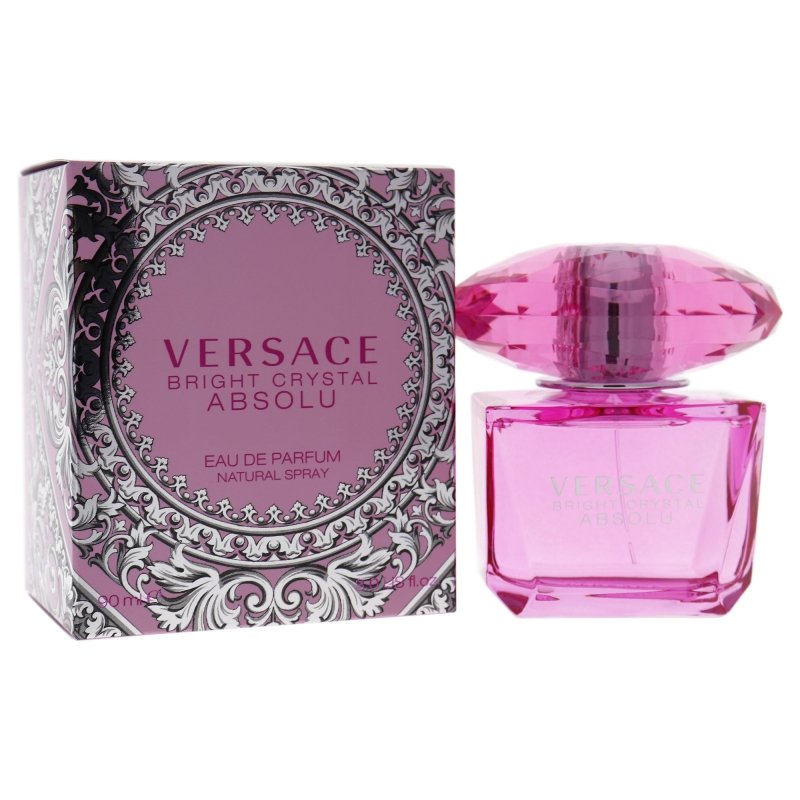 Versace - Bright Crystal Absolu for Women - 3 oz EDP Spray - EDP Spray - British D'sire