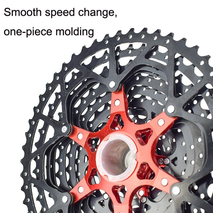 VG Sports Split Mountain Bike Lightweight Cassette Flywheel, Style: 12 Speed 50T (Silver) - British D'sire