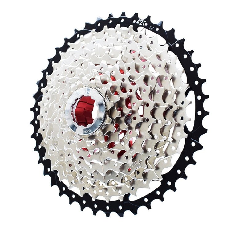 VG Sports Split Mountain Bike Lightweight Cassette Flywheel, Style: 12 Speed 50T (Silver) - British D'sire Main image