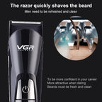 VGR V - 012 5W 6 in 1 Electric Hair Clipper, Plug Type: EU Plug - British D'sire