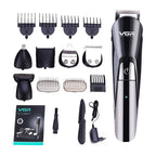 VGR V - 012 5W 6 in 1 Electric Hair Clipper, Plug Type: EU Plug - British D'sire