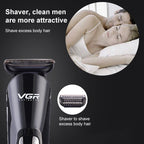 VGR V - 012 5W 6 in 1 Electric Hair Clipper, Plug Type: EU Plug - British D'sire