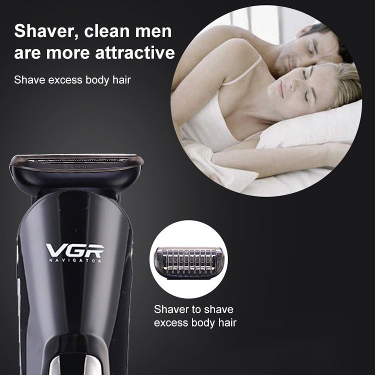 VGR V - 012 5W 6 in 1 Electric Hair Clipper, Plug Type: EU Plug - British D'sire