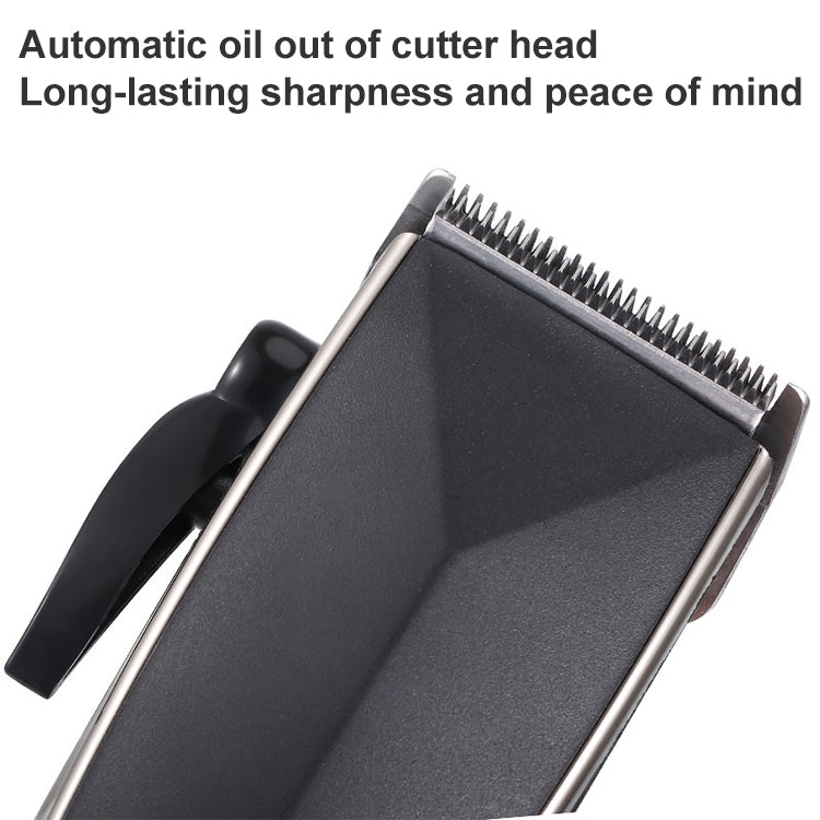 VGR V - 033 9W 8 in 1 Electric Hair Clipper with Line, Plug Type: EU Plug - British D'sire