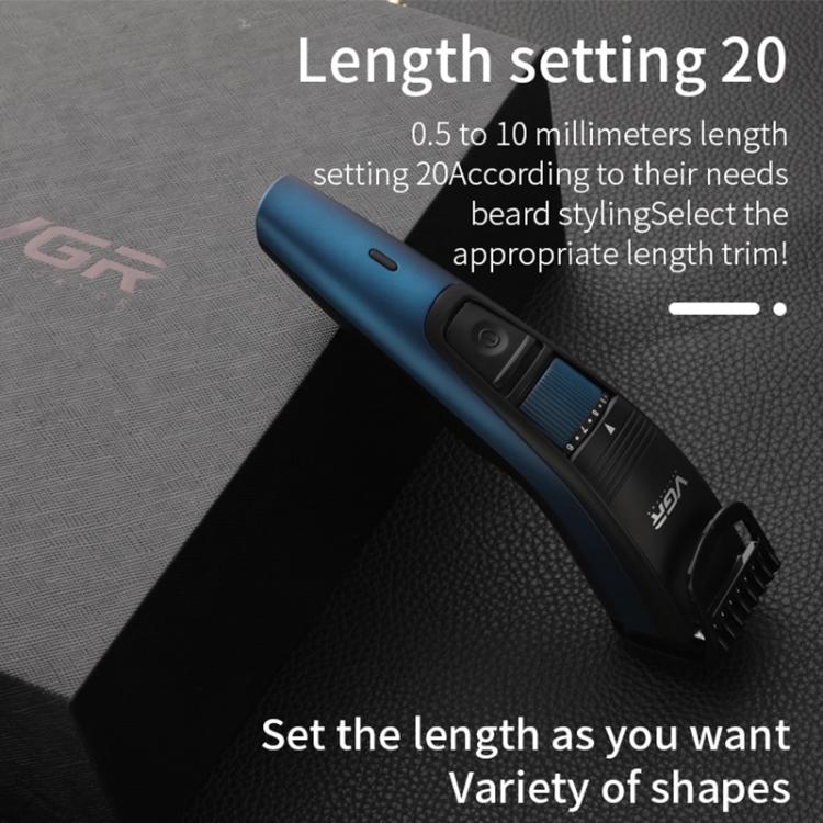 VGR V - 052 5W USB Electric Shaver Hair Clipper(Blue) - British D'sire