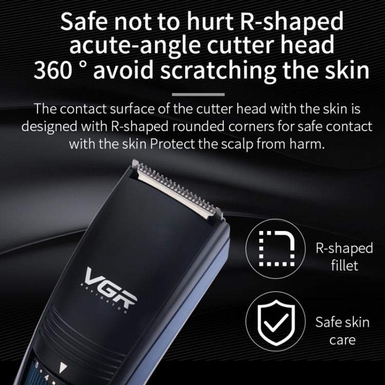 VGR V - 052 5W USB Electric Shaver Hair Clipper(Blue) - British D'sire