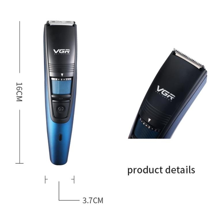 VGR V - 052 5W USB Electric Shaver Hair Clipper(Blue) - British D'sire