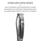 VGR V - 070 10W USB 2 - gears Electric Hair Clipper(Black) - British D'sire
