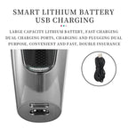 VGR V - 070 10W USB 2 - gears Electric Hair Clipper(Black) - British D'sire