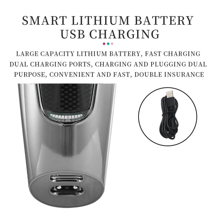 VGR V - 070 10W USB 2 - gears Electric Hair Clipper(Black) - British D'sire