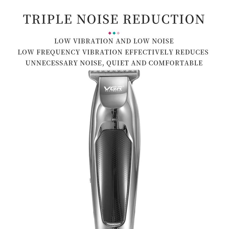 VGR V - 070 10W USB 2 - gears Electric Hair Clipper(Black) - British D'sire