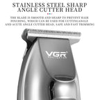 VGR V - 070 10W USB 2 - gears Electric Hair Clipper(Black) - British D'sire