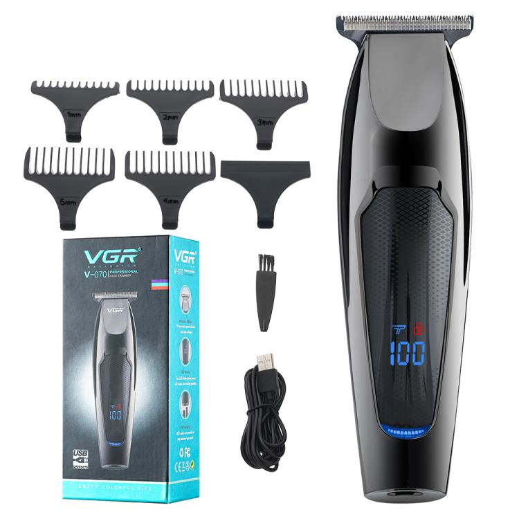 VGR V - 070 10W USB 2 - gears Electric Hair Clipper(Black) - British D'sire
