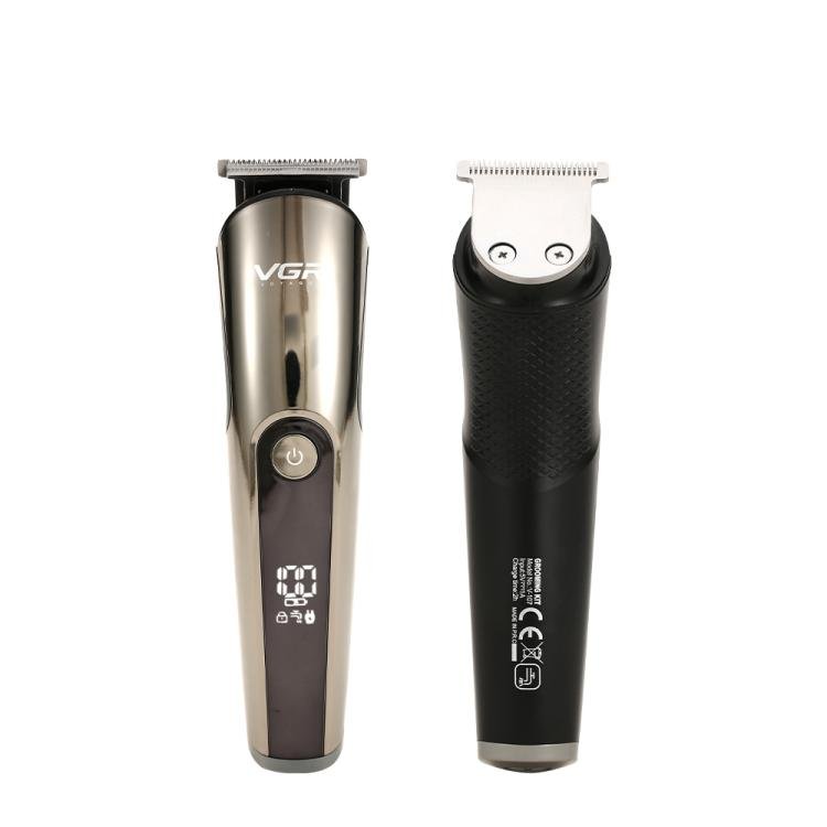 VGR V-107 11-in-1 IPX6 Digital Display Electric Hair Clipper Kit(Gold) Secondary image