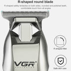VGR V - 171 5W USB Portable Push White Electric Clippers - British D'sire